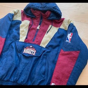 vintage Denver Nuggets starter jacket